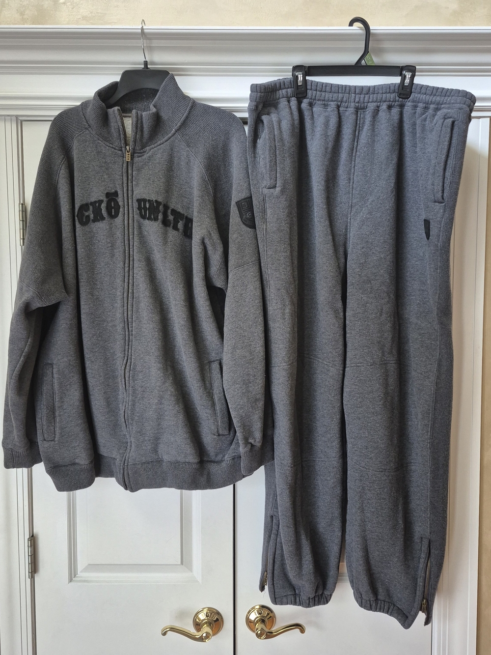 Ecko Unltd. Gray cotton  tracksuit size XL